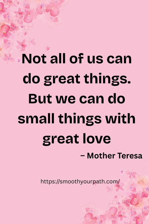 mother terasa quotes poster