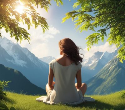 a lady is in deep thought and thinking about the Self-Discovery Questions